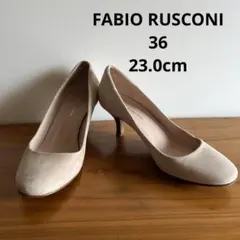 FABIO RUSCONI パンプス ベージュ 23.0cm ハイヒール