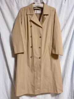 vintage ベージュ トレンチコート ロングコート