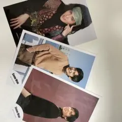 SnowMan 目黒蓮 公式写真 3枚セット