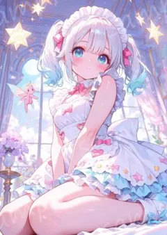 c2718 かわいい イラスト アニメ A4ポスター - メルカリ