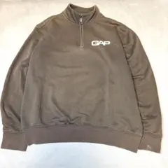 【GAP】 ハーフジップ スウェット S