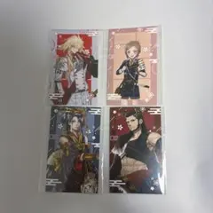 刀剣乱舞 GIGO イラストカード 一文字則宗 包丁藤四郎 次郎太刀 祢々切丸