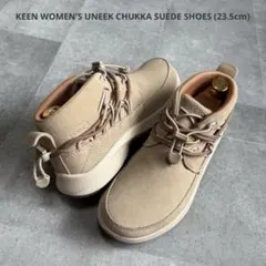 【未使用品】キーン ユニーク チャッカ スエード モカシン 23.5cmのサムネイル