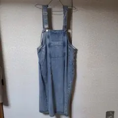 デニムサロペット ライトブルー