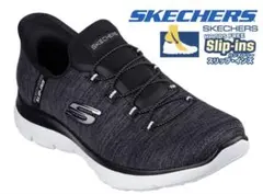 【新品・未使用】SKECHERS スケッチャーズ スリッポン 24.0cm