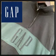 GAP★gap★ギャップ★ハーフジップ★トレーナー★スウェット★裏起毛★M