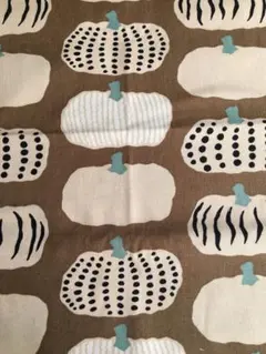 コットンこばやし　はぎれ　かぼちゃ　キャンバス　う早この布　パンプキン