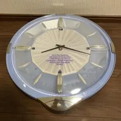 メーカー不明 イルミネーション時計 掛け時計 メロディ付き
