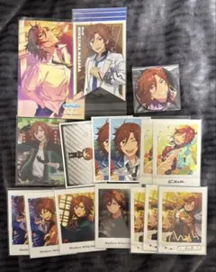 あんスタ MaM 三毛縞斑 ぱしゃこれ ぱしゃっつ 缶バッジ 箔押し