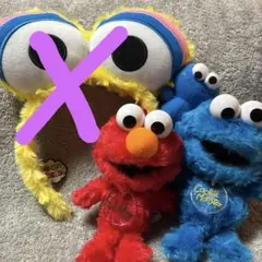 モッピー◎様専用 セサミストリート ぬいぐるみ ２点 セット