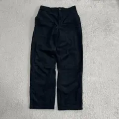 WORKMAN 裏起毛パンツ ブラック 防寒 イージーパンツ ウエストゴム M