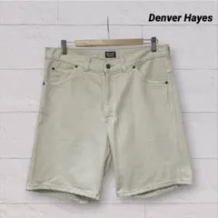 Denver Hayes デニム　ショーツ　ベージュ　カナダ製　90s 00sのサムネイル