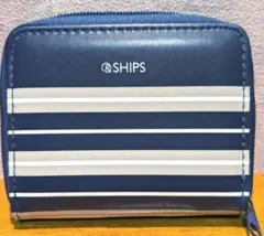 SHIPS マルチボーダー 二つ折り財布のサムネイル