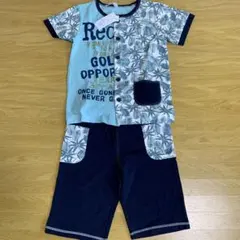 め様　専用です キッズパジャマセット 水色とネイビー 100cm以上