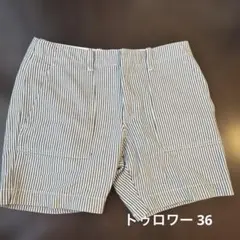 ストライプ柄 ショートパンツ ハーフパンツのサムネイル
