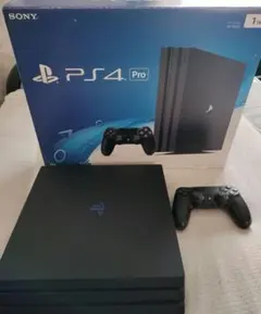 ほぼ未使用極美品PS4 Pro 1TB CUH-7000B 箱傷無 動作確認済