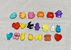 昭和レトロなファンシーボタン20個セット