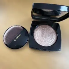 CHANEL ハイライトパウダー ブラシ付き　メタルピーチ　エクラマニュテク