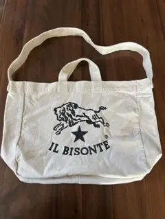 IL BISONTE トートバッグ 大容量 キャンバス