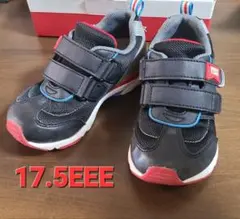 ムーンスター 3E 幅広スニーカー 17.5cm