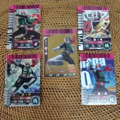 仮面ライダー1号 ガンバライドカード 5枚セット