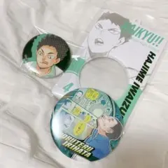 ハイキュー!! in J-WORLD 花巻貴大 缶バッジ 青葉城西フェス - メルカリ