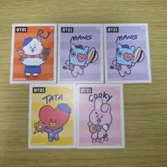 BT21 一番くじ　カード