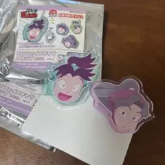 【忍たま】360フェイスキャラクリップ　レタコレ　綾部喜八郎&きり丸　2個セット