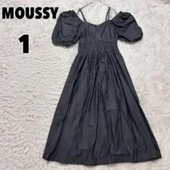 ♥MOUSSY♥ マウジー (1) 2wayバルーンスリーブドレス ワンピース