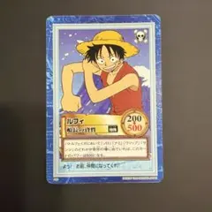 ワンピース カードダス ルフィ 船長の資質 1999 1999 ワンピースカードダス ハイパーバトル ルフィ S02 船長の資質