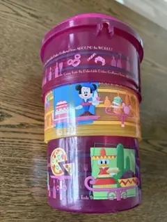 東京ディズニーシー　ア・ラ・カルト　ポップコーンバケット　折り畳み式