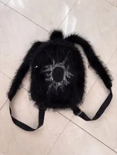 ブラックファーリュック opium fur black backpack - メルカリ