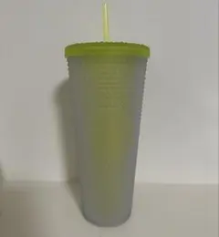 スターバックス ロゴコールドカップタンブラー ネオンイエロー710ml