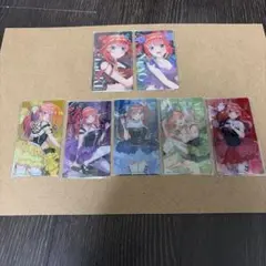 五等分の花嫁　クリアステッカー　まとめ売りのサムネイル
