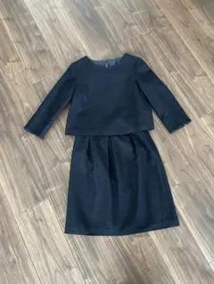 セットアップ スカートとトップス　ネイビー　卒業式　入学式　セレモニー