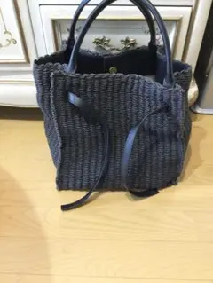 Mila Owen ミラオーウェン　編み込みバッグ　かごバッグ　トートバッグ