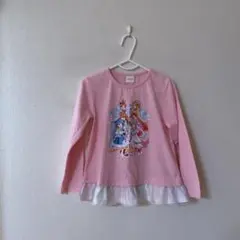 【美品】ひろがるスカイプリキュア長袖Tシャツ ピンク110サイズ