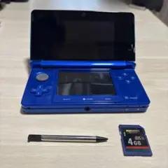 我*送様 ニンテンドー3DS 本体 青 4GB SDカード付き