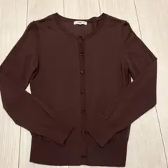ナチュラルビューティーベーシック　カーディガン　M