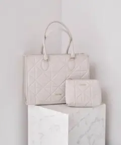 は*る様 ロゼミューズ Rosé Muse2way big tote アイボリー - メルカリ