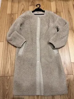 UNIQLO ロングボアジャケット Sサイズ ベージュ