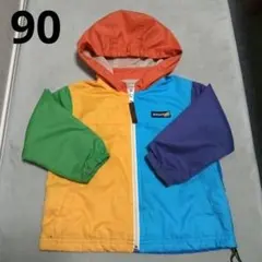 ミキハウス　カラフル　ウィンドブレーカー　ジャンパー　アウター