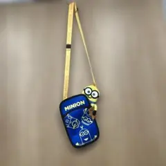 MINION キャラクターポーチ 青　ユニバーサルスタジオジャパン販売品
