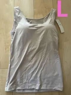 新品未使用　カップ付きインナー　タンクトップ　　下着　L