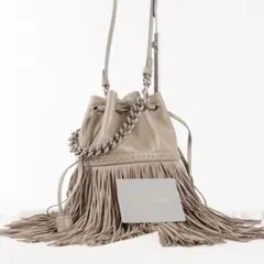 【未使用✨】J&Mデヴィッドソン カーニバル 付属品 フリンジ レザー ベージュ