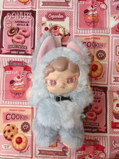 TNTSPACE DORA 山海異夢 もふシリーズ ぬいぐるみ グレー 猫