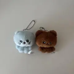 チェゴシム ガチャガチャ ぬいぐるみキーホルダー
