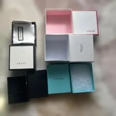 GUCCI COACH ギフトボックス 5個セット　いろんな空箱