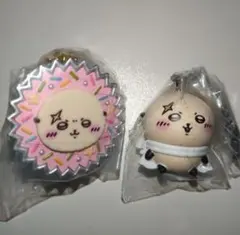 【ちいかわ】手作りおやつチャーム & ボールチェーンつきマスコット 2個セット