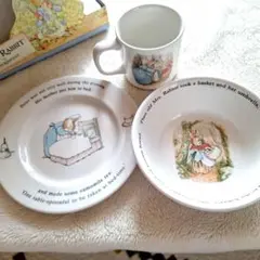 WEDGWOOD　ピーターラビット　食器セット×2組
